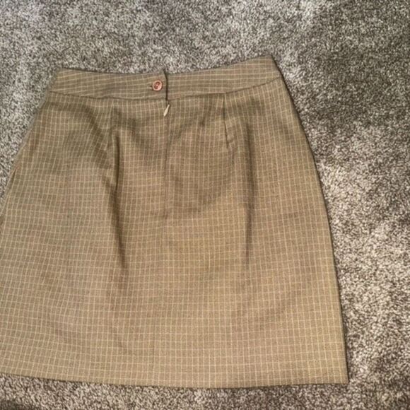 Vintage Esprit Plaid Mini Skirt Size 1/2 - Picture 3 of 5